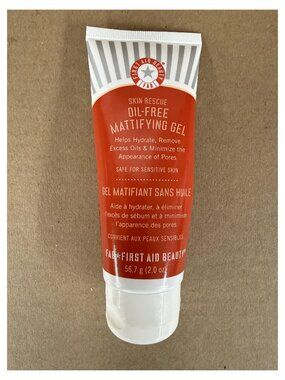 First Aid Beauty Skin Rescue Oil-Free Mattifying Gel 2oz Face Moisturizer SEALED